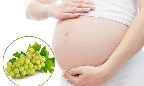 Nho xanh có tốt cho bà bầu không